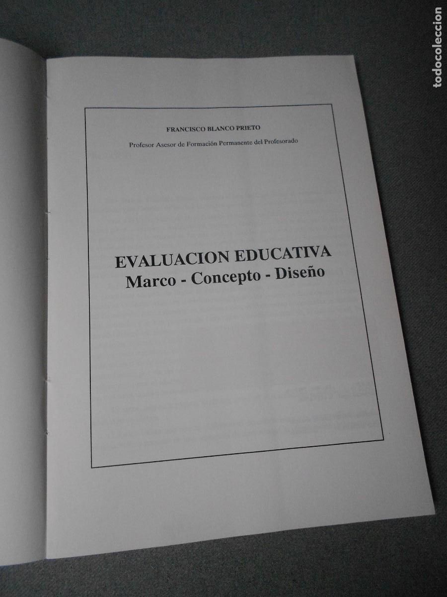Libros de segunda mano: EVALUACION EDUCATIVA - Foto 2