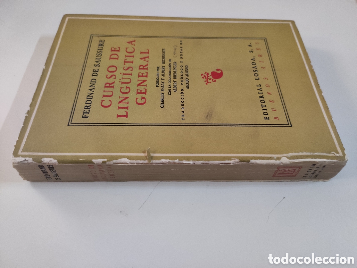 Libros de segunda mano: CURSO DE LINGUISTICA GENERAL .- F de Saussure - Foto 3