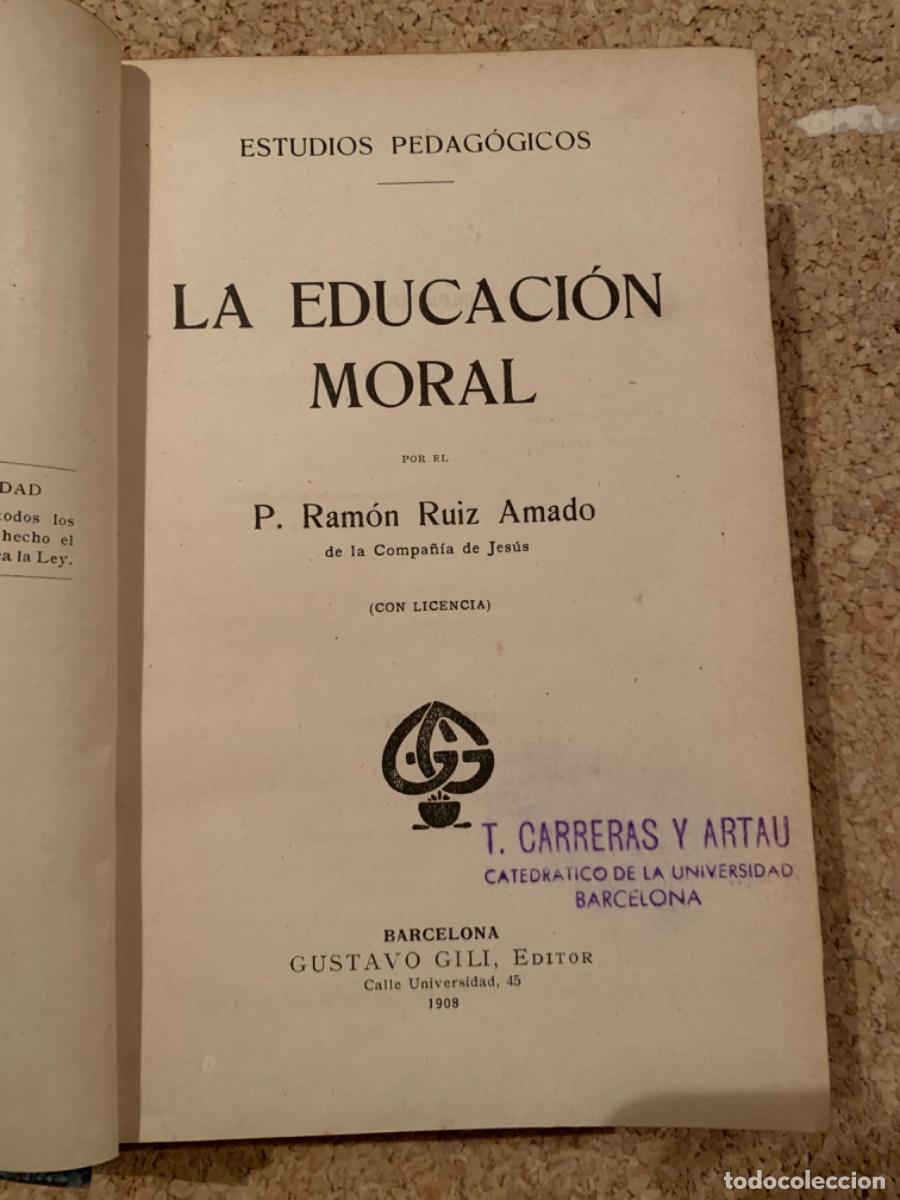 Libros de segunda mano: La educaci&oacute;n moral (Bols 28) - Foto 2