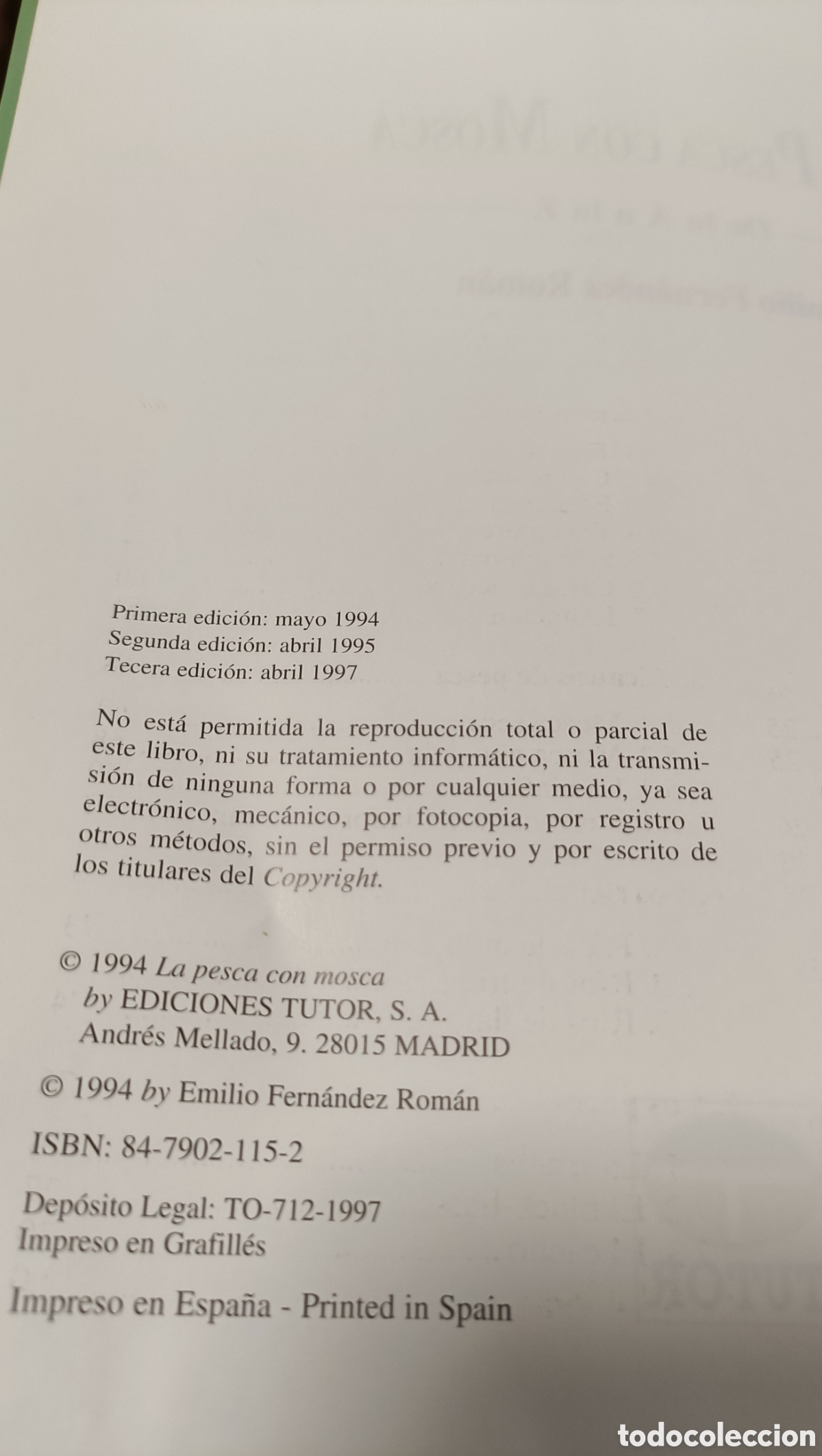 Libros de segunda mano: La pesca con mosca de la A a la Z - Foto 3