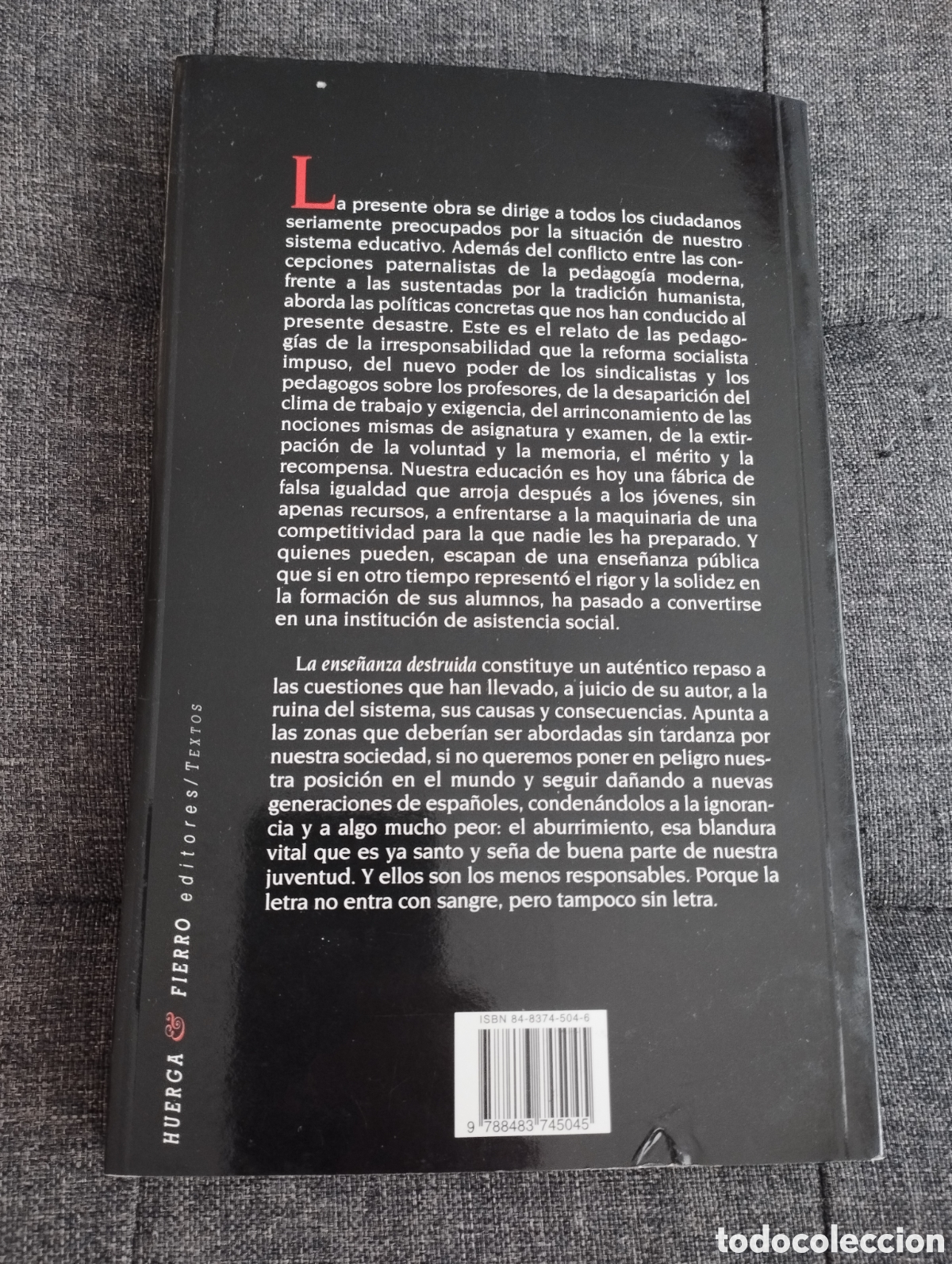 Libros de segunda mano: LA ENSE&Ntilde;ANZA DESTRUIDA (JAVIER ORRICO) - Foto 5