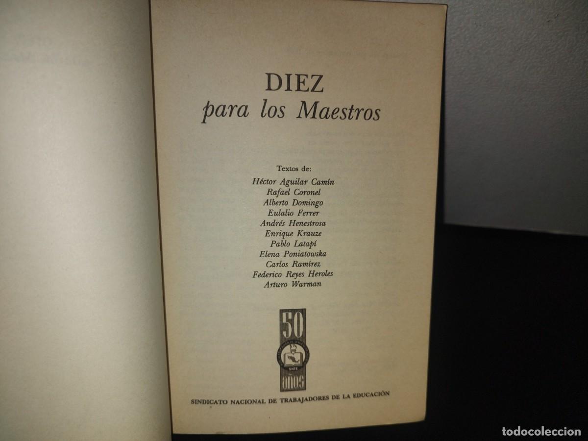 Libros de segunda mano: 129- DIEZ PARA LOS MAESTROS - Foto 4