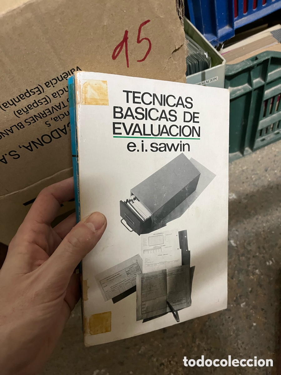Libros de segunda mano: Caja95 TECNICAS BASICAS DE EVALUACION e. i. sawin - Foto 1