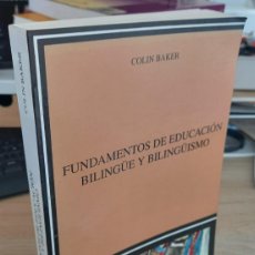 Libri di seconda mano: FUNDAMENTOS DE EDUCACIÓN BILINGÜE Y BILINGÜISMO - BAKER, COLIN