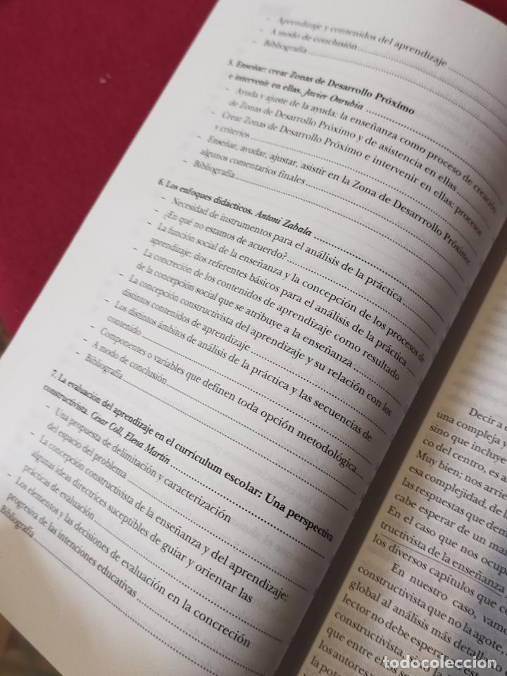 Libros de segunda mano: EL CONSTRUCTIVISMO EN EL AULA - Foto 7