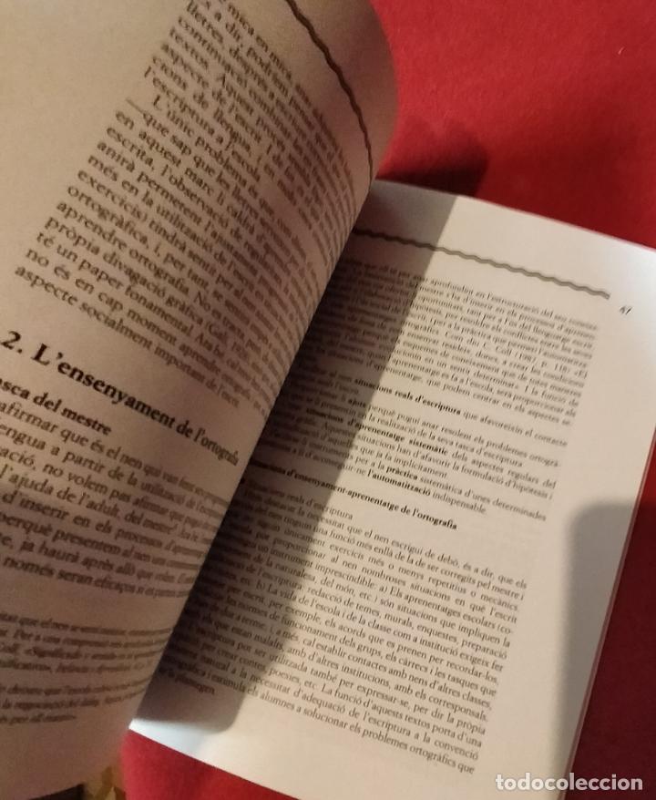 Libros de segunda mano: L&acute;ENSENYAMENT DE L&acute;ORTOGRAFIA - GRA&Oacute; -CATALA - Foto 6