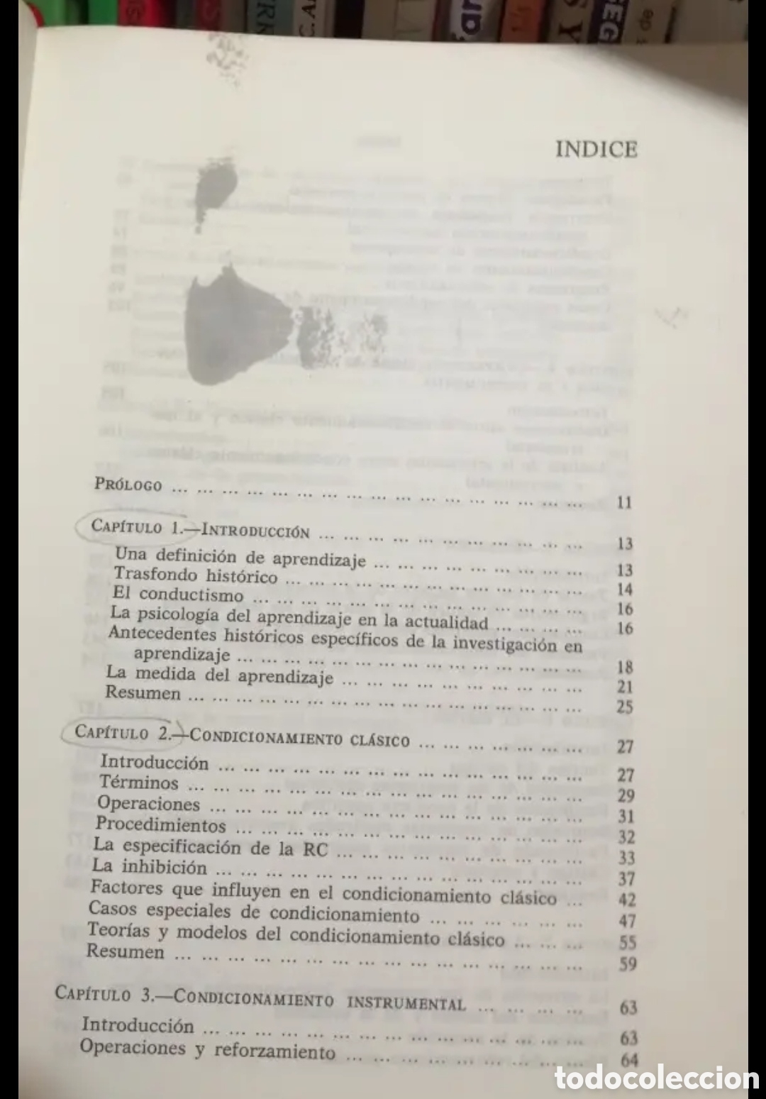 Libros de segunda mano: Principios b&aacute;sicos del aprendizaje. Roger M. Tarpy. - Foto 3