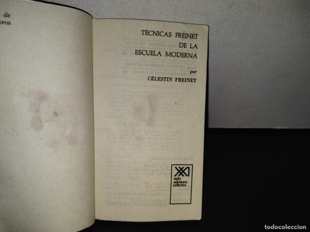 Libros de segunda mano: 86- T&Eacute;CNICAS FREINET DE LA ESCUELA MODERNA - C&Eacute;LESTIN FREINET - 1990 - Foto 4