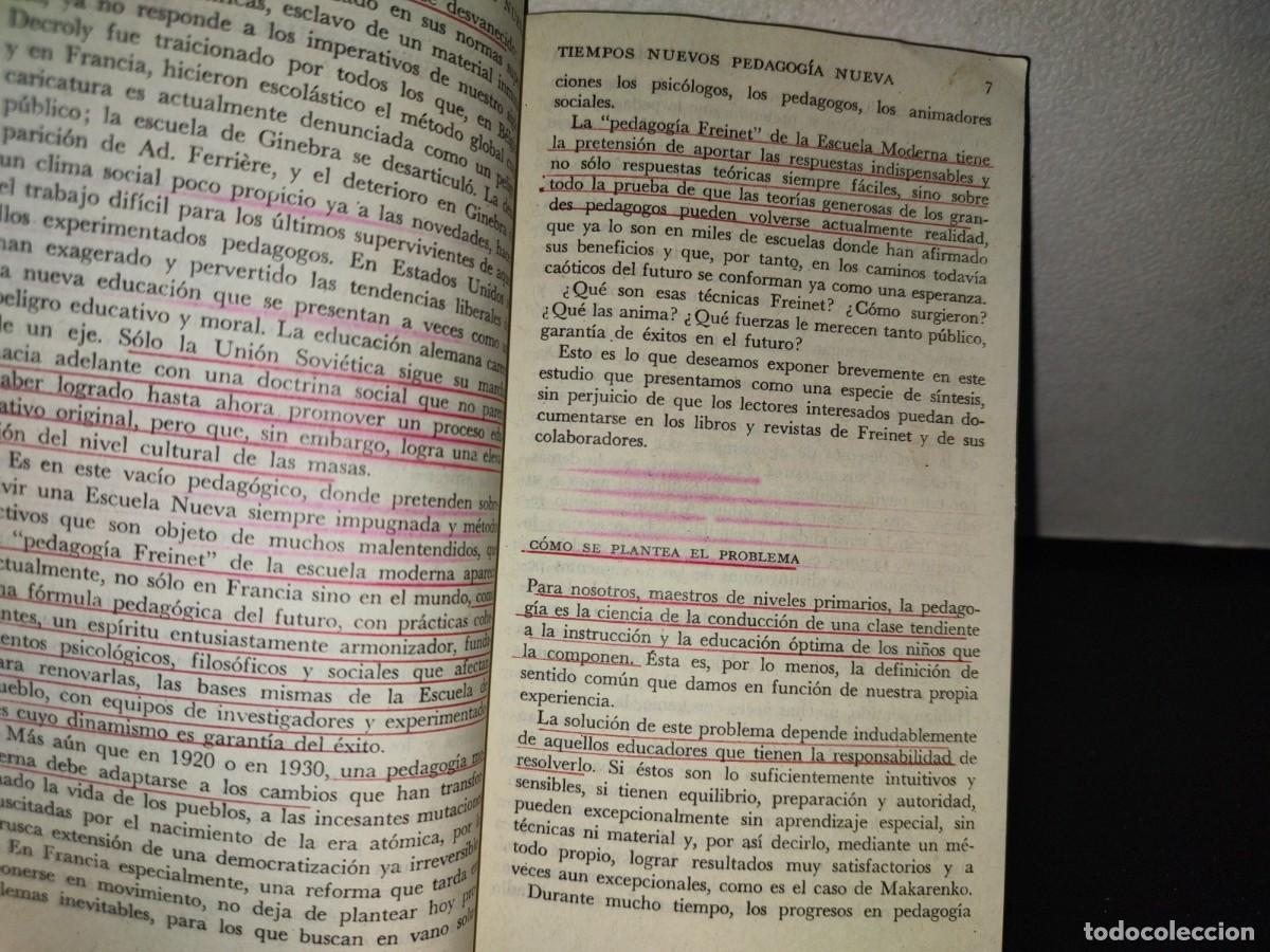 Libros de segunda mano: 86- T&Eacute;CNICAS FREINET DE LA ESCUELA MODERNA - C&Eacute;LESTIN FREINET - 1990 - Foto 6