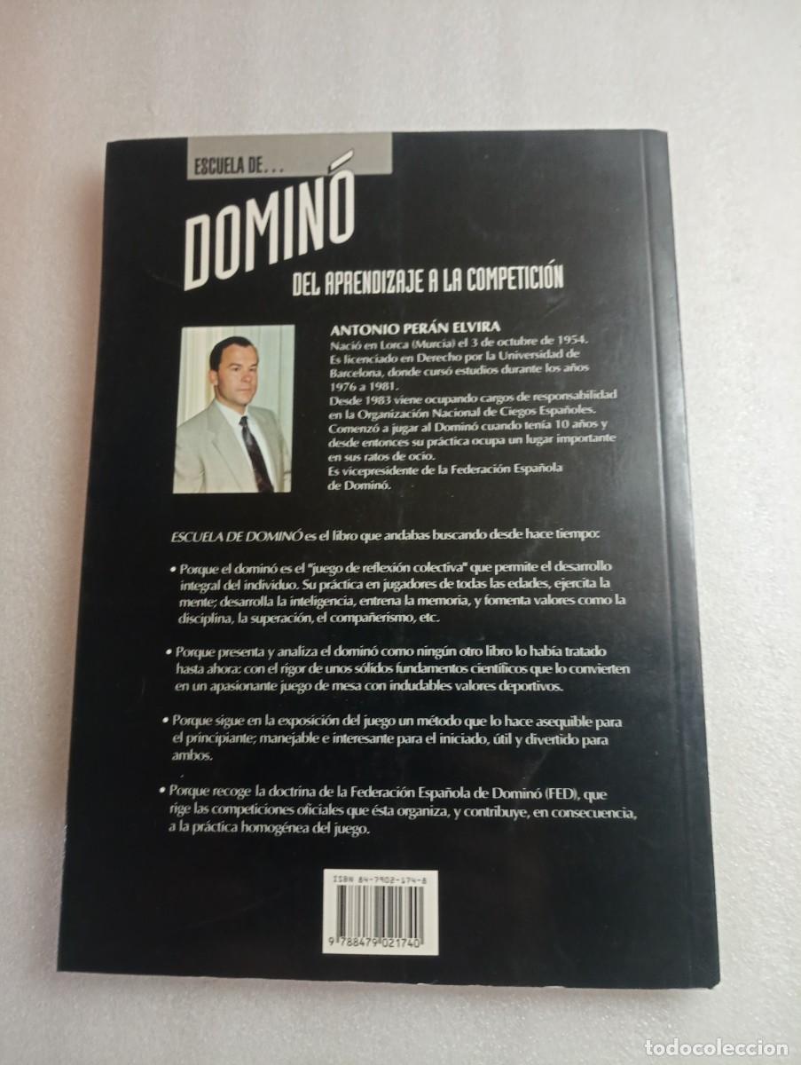 Libros de segunda mano: ESCUELA DE DOMINO - DEL APRENDIZAJE A LA COMPETICION - Foto 2