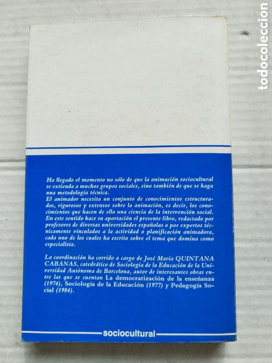 Libros de segunda mano: FUNDAMENTOS DE ANIMACI&Oacute;N SOCIAL - Foto 4