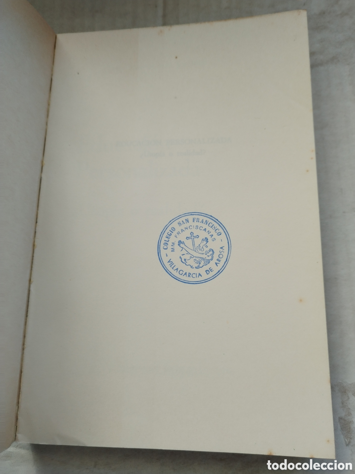 Libros de segunda mano: EDUCACI&Oacute;N PERSONSMIZADA/JOS&Eacute; VALERO - Foto 2
