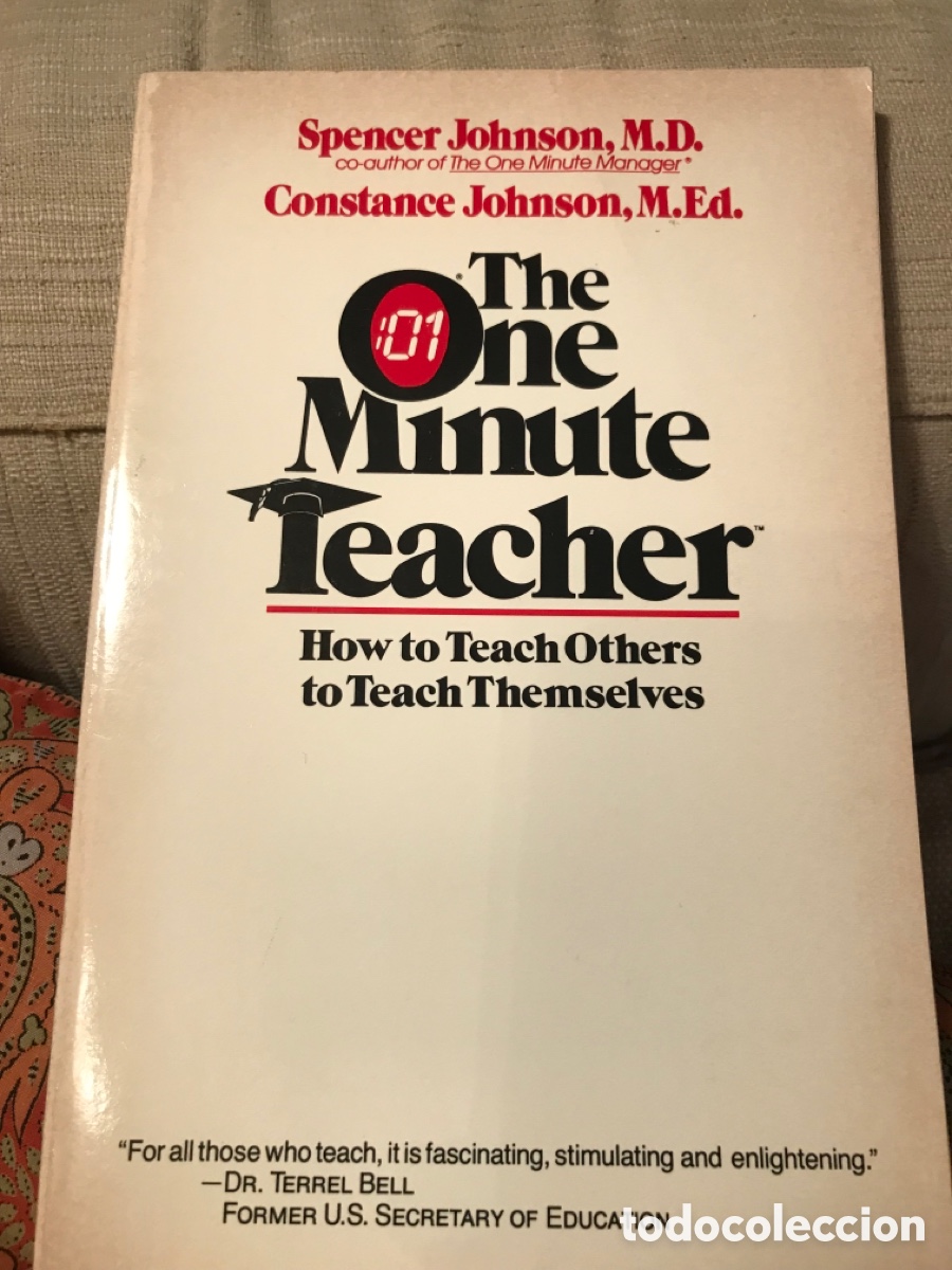Libros de segunda mano: One minute teacher. Johnson & Johnson - Foto 1