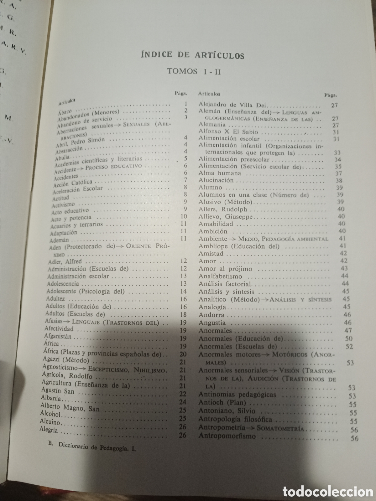 Libros de segunda mano: Dicionario de Pedagog&iacute;a (dos tomos) - Foto 3