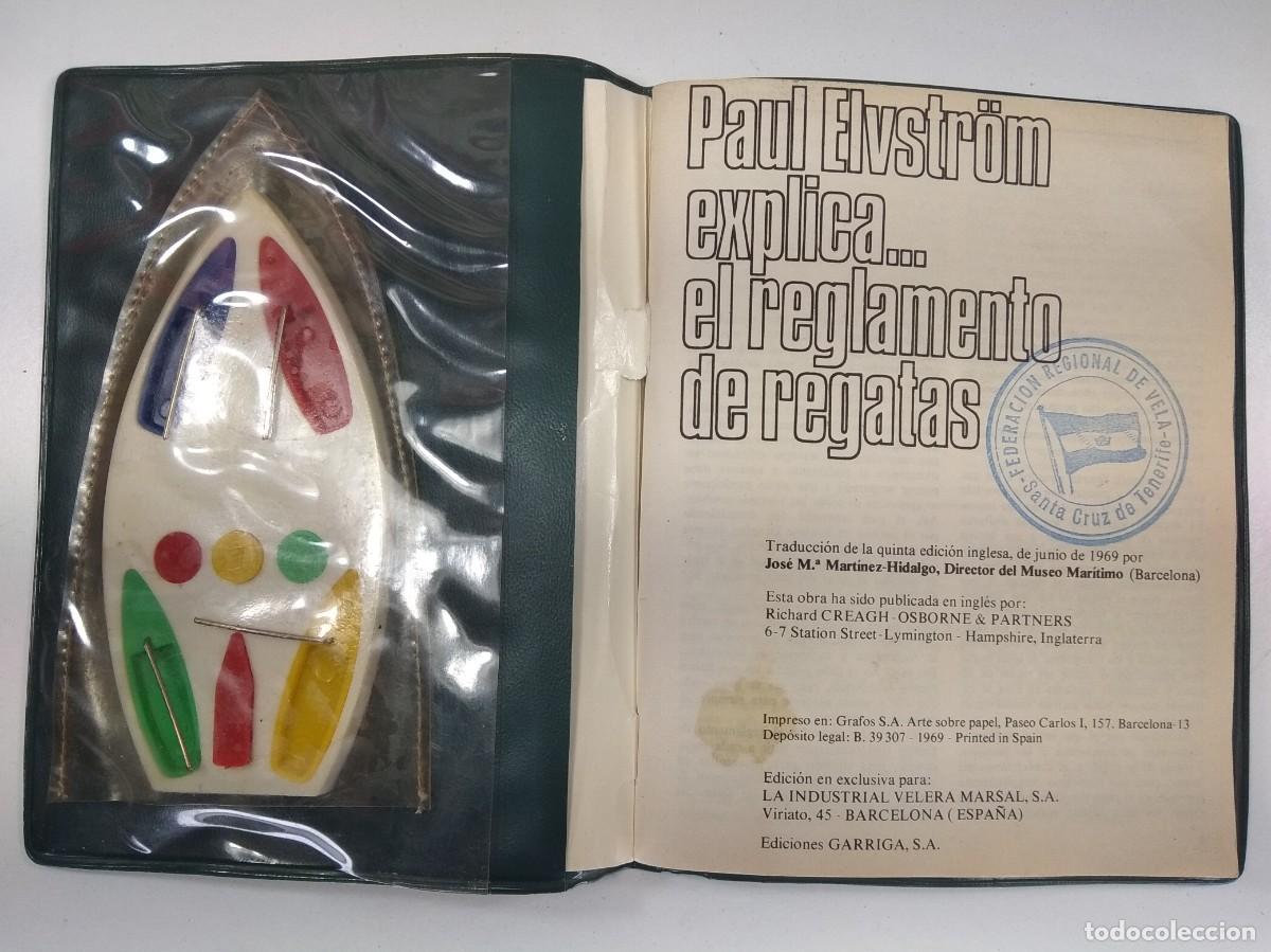 Libros de segunda mano: PAUL ELVSTR&Ouml;M EXPLICA&hellip; EL REGLAMENTO DE REGATAS. - Foto 2