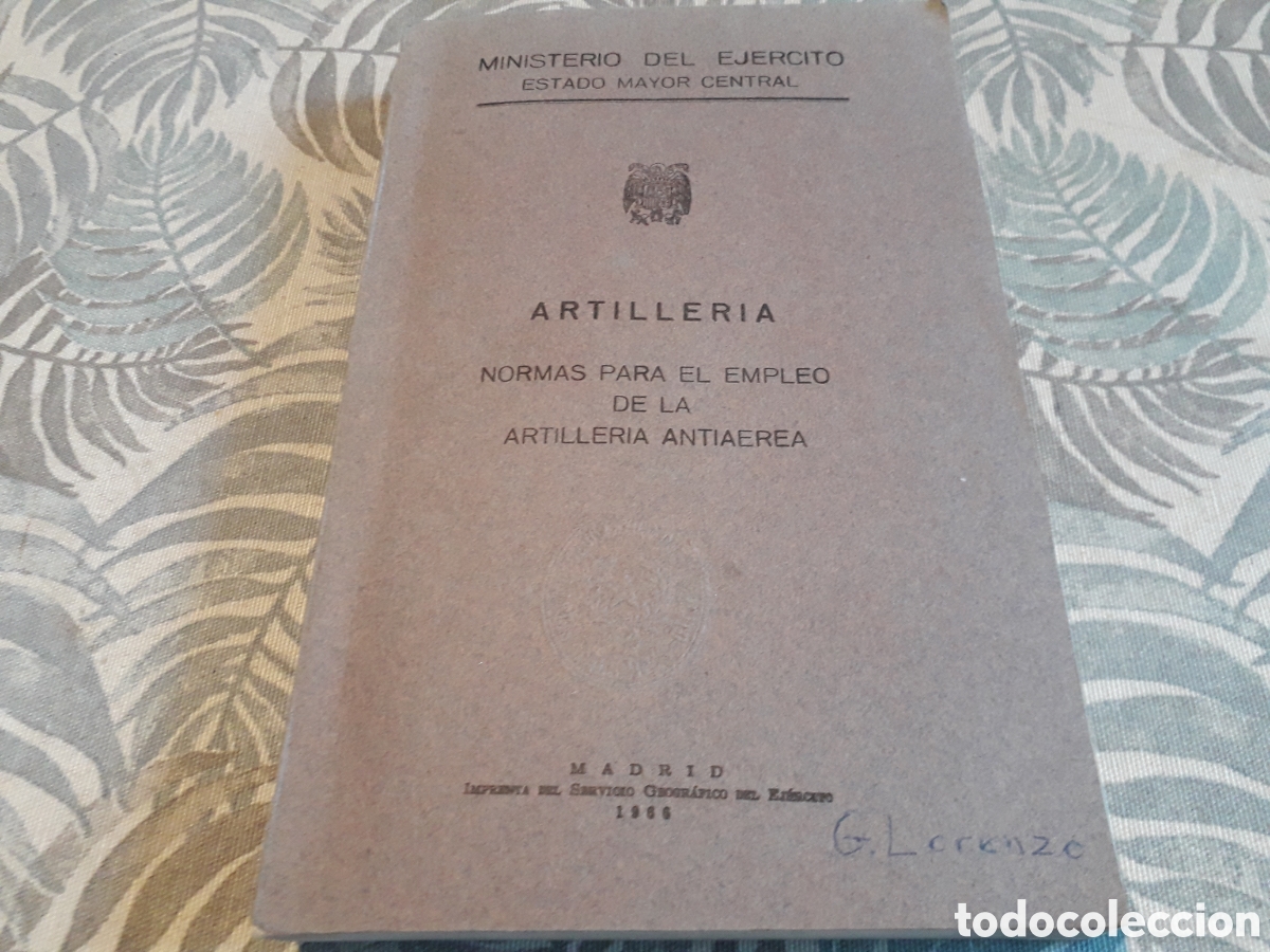 Libros de segunda mano: ARTILLER&Iacute;A, MINISTERIO DEL EJERCITO, - Foto 1