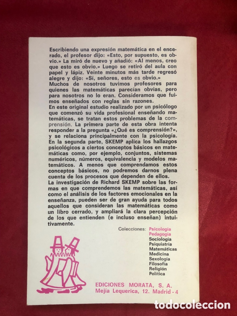 Libros de segunda mano: Psicolog&iacute;a del aprendizaje de las matem&aacute;ticas - Foto 2