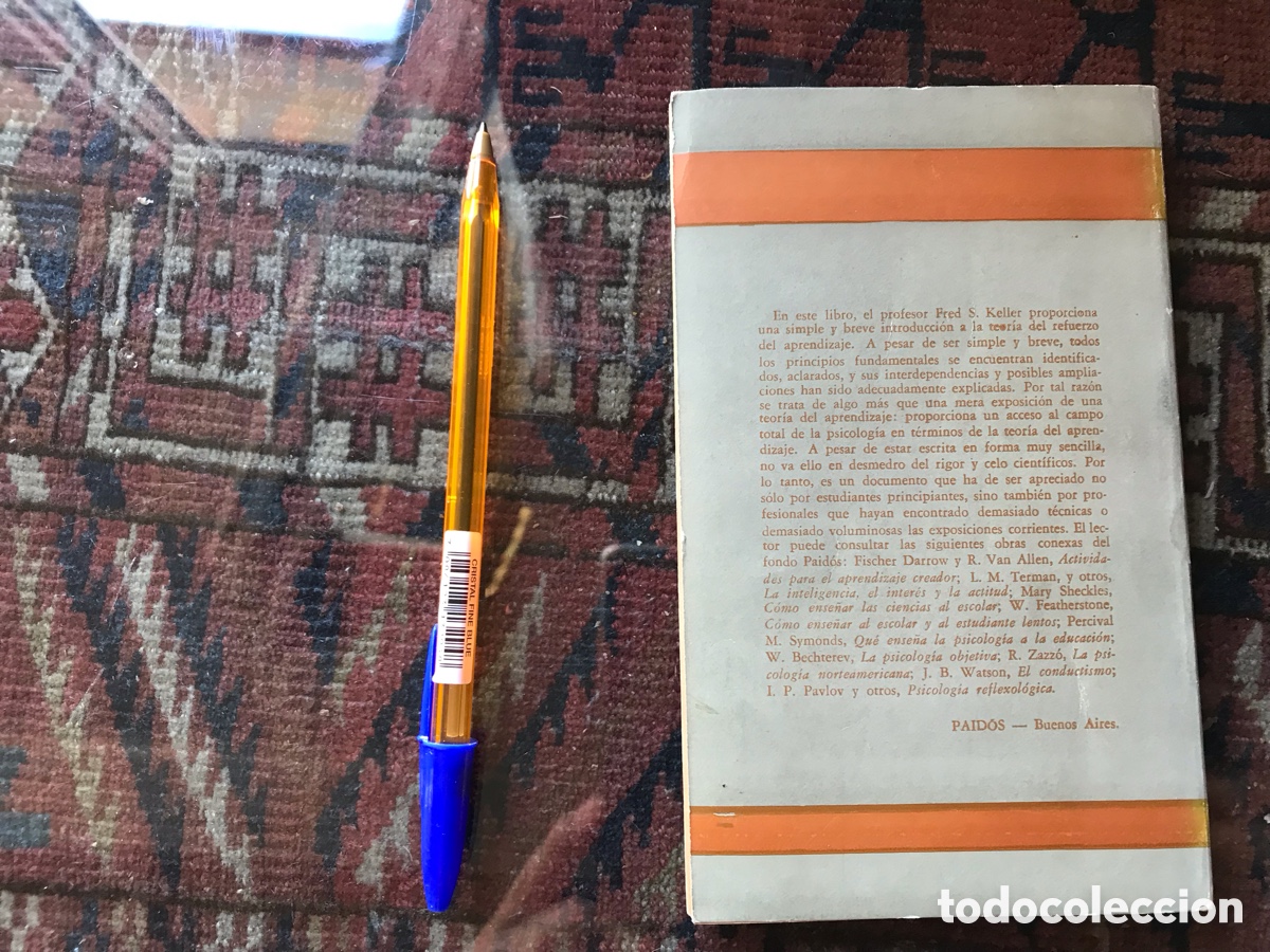 Libros de segunda mano: Aprendizaje. Fred S. Keller. Paid&oacute;s - Foto 3