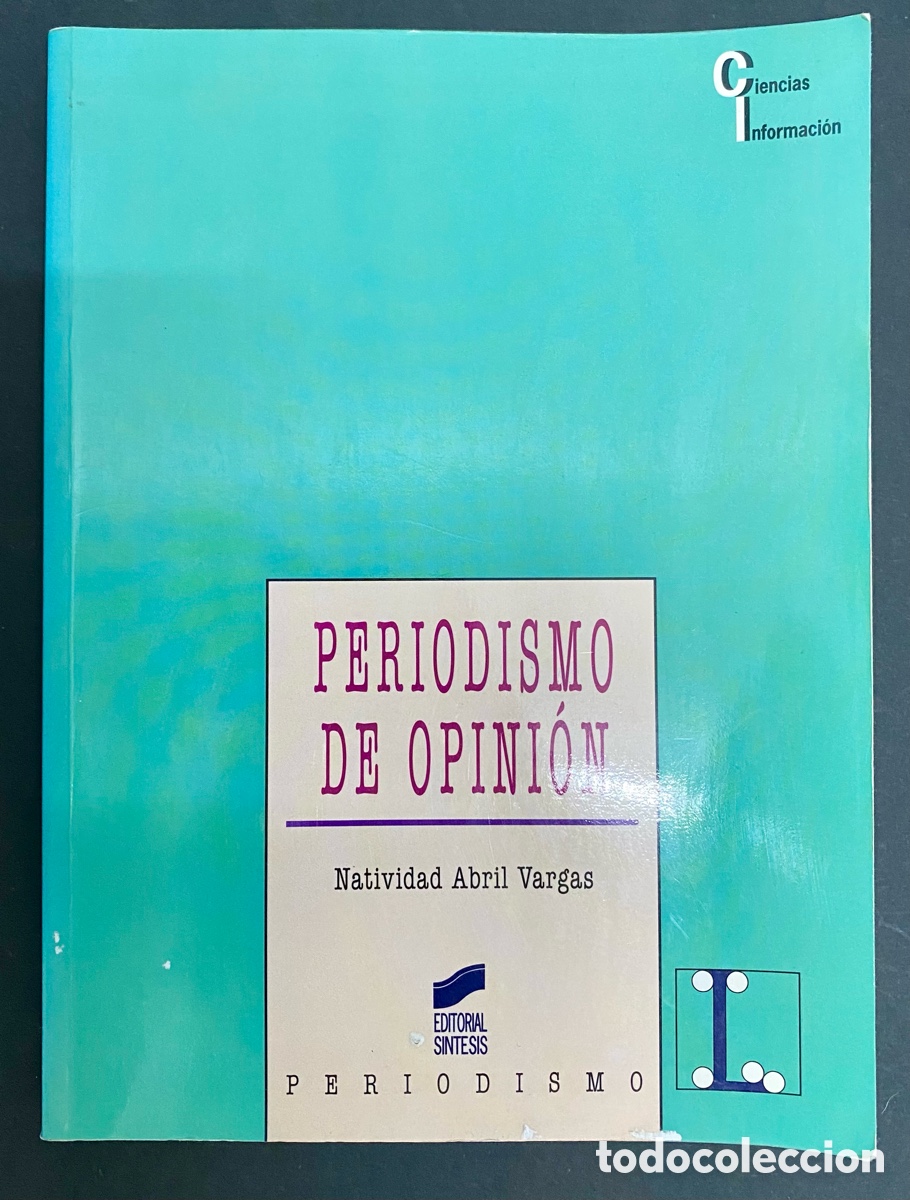 Libros de segunda mano: PERIODISMO DE OPINION. - Foto 1