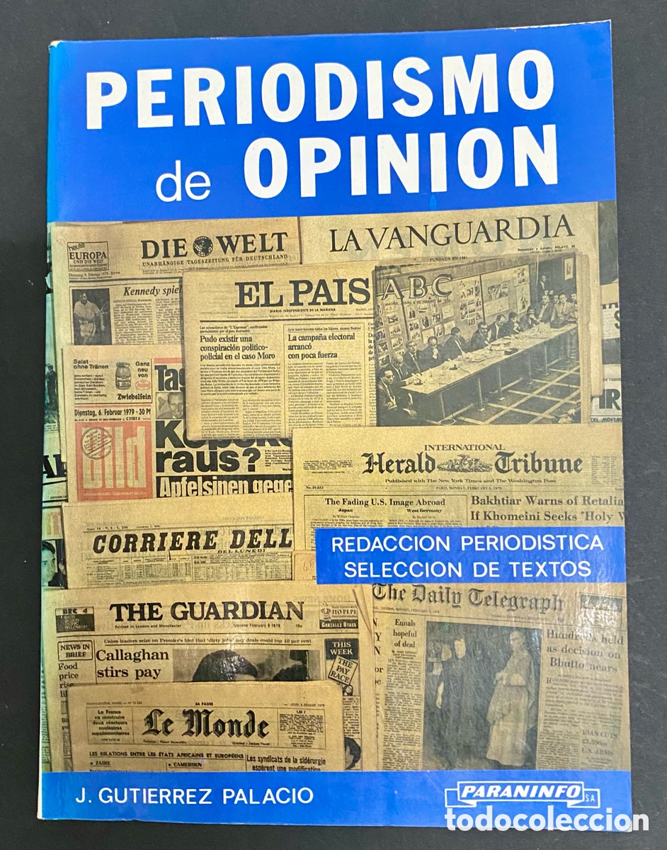 Libros de segunda mano: PERIODISMO DE OPINION. - Foto 1