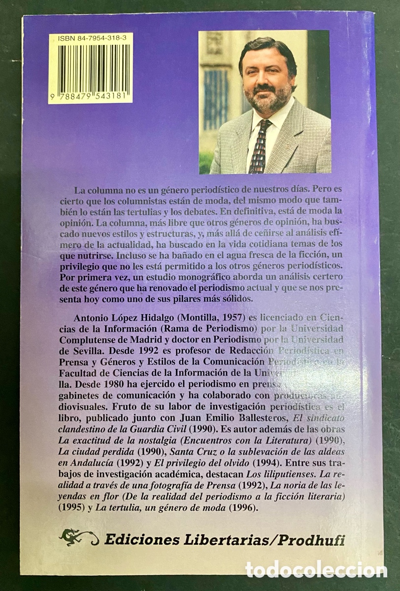 Libros de segunda mano: LAS COLUMNAS DEL PERIODICO. - Foto 2