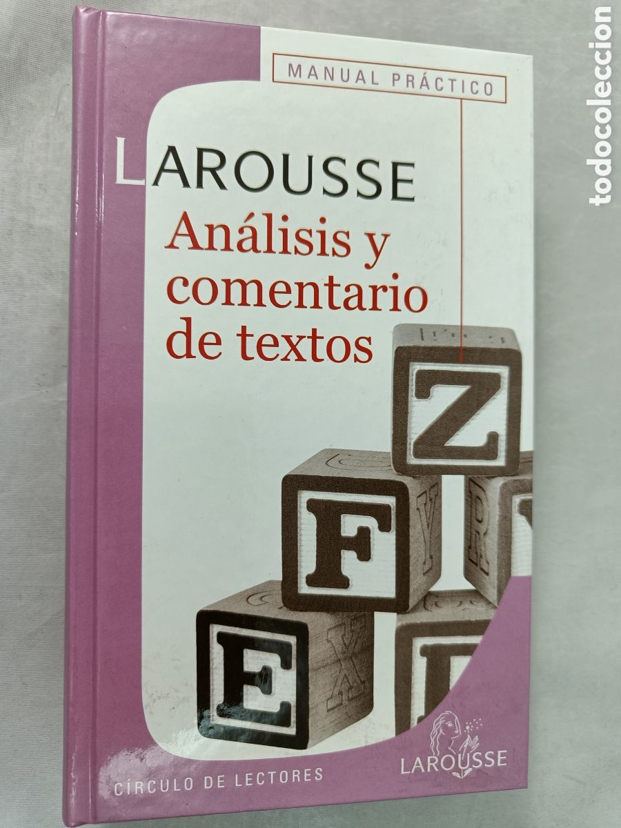 Libros de segunda mano: MANUAL PR&Aacute;CTICO LAROUSSE. AN&Aacute;LISIS Y COMENTARIO DE TEXTO. VV.AA. - Foto 1