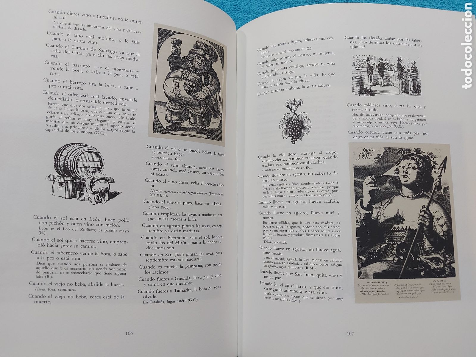 Libros de segunda mano: Los refranes del vino y la vid - Foto 8