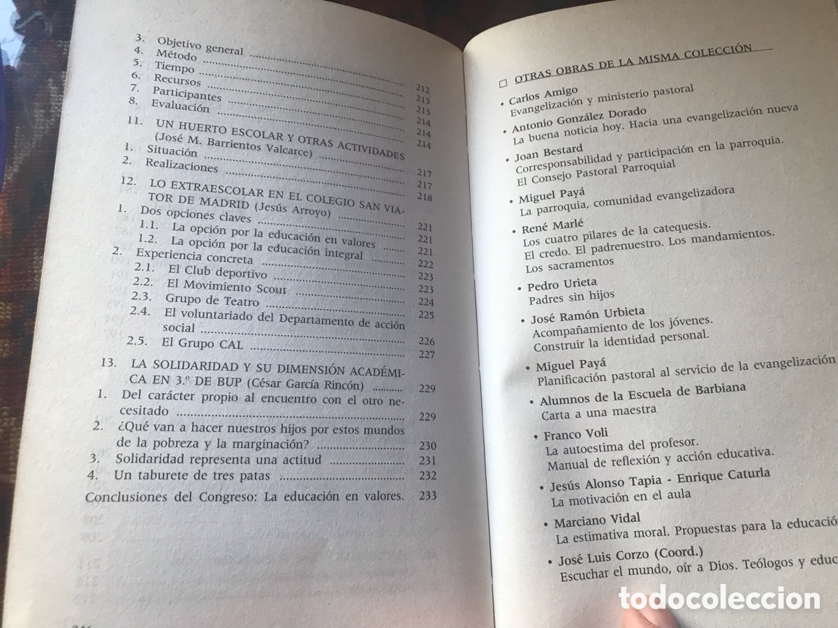 Libros de segunda mano: La educaci&oacute;n en valores. Abilio De Gregorio&hellip;PPC - Foto 7