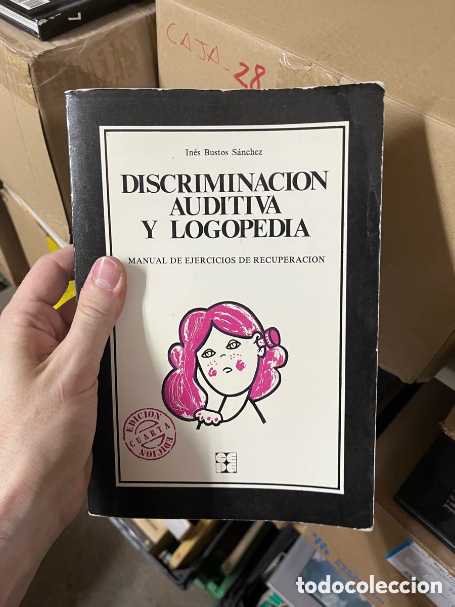 Libros de segunda mano: Caja28 Bustos Sánchez DISCRIMINACION AUDITIVA Y LOGOPEDIA MANUAL DE EJERCICIOS DE RECUPERACION