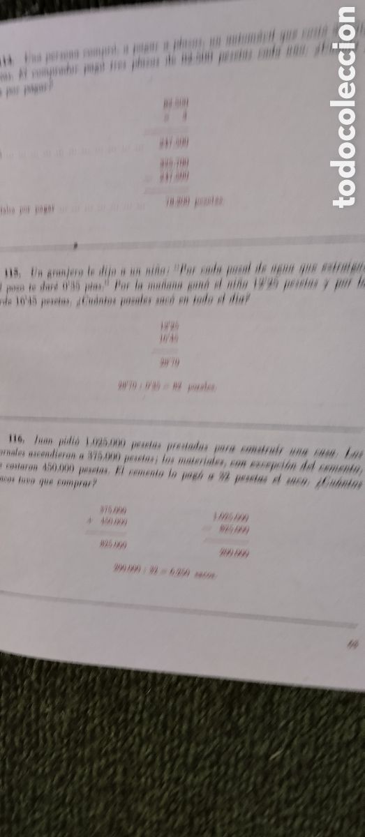 Libros de segunda mano: Problemas escolares Hernando, Libro del Maestro - Foto 3