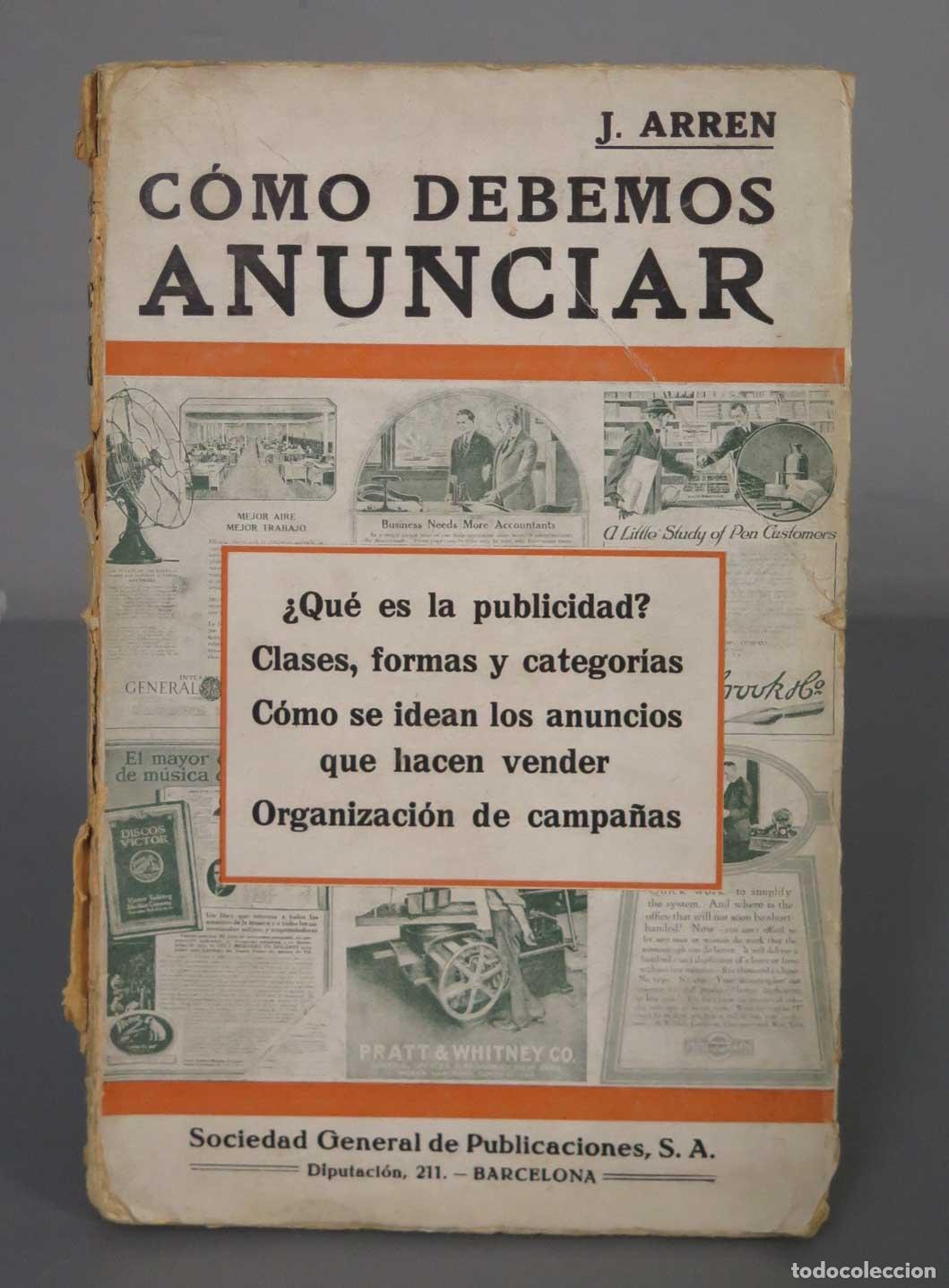 Libros de segunda mano: COMO DEBEMOS ANUNCIAR. ARREN - Foto 1