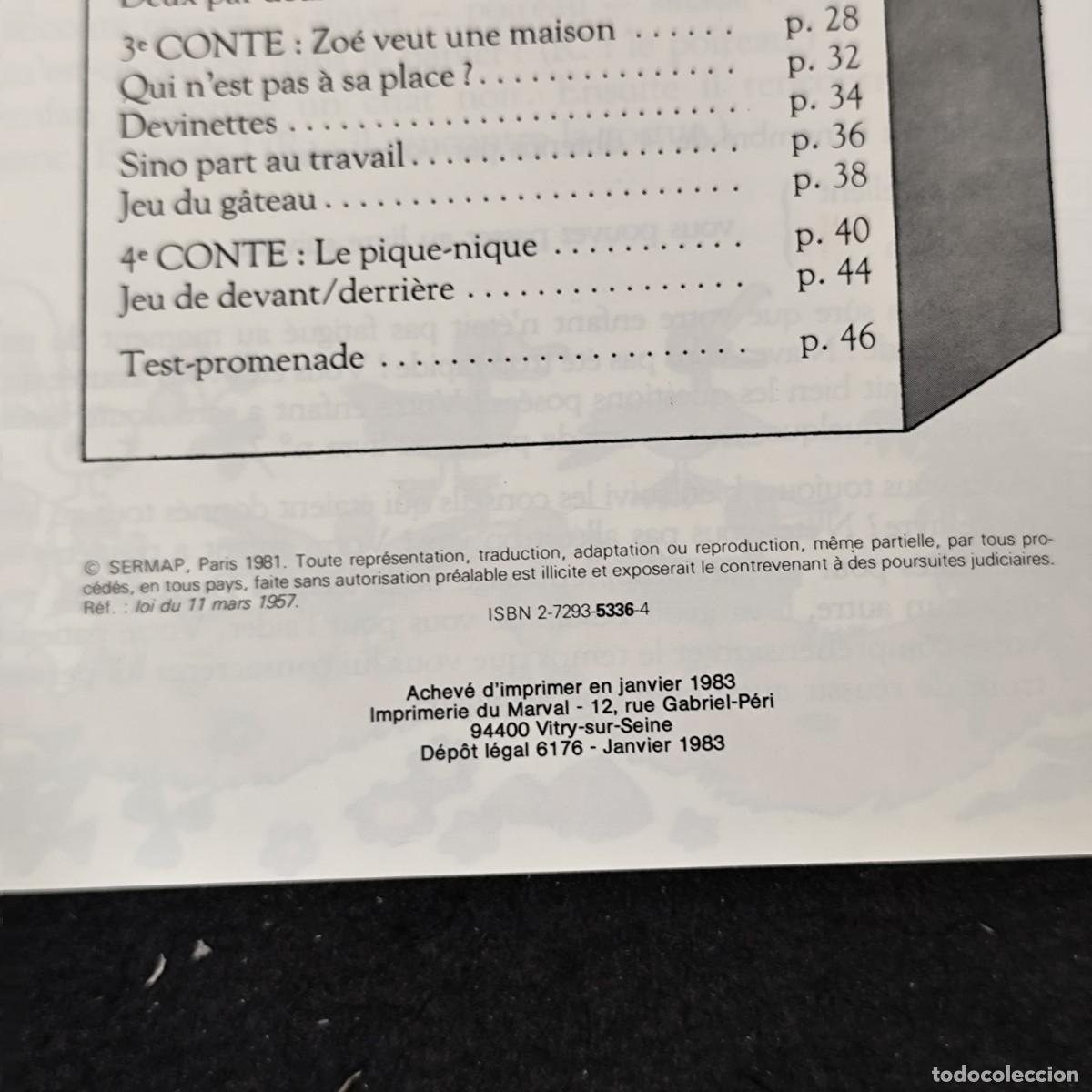 Libros de segunda mano: PR&Eacute;PARATION &Agrave; LA LECTURE - SERMAP HATIER - 1983 / 2.011 - Foto 5
