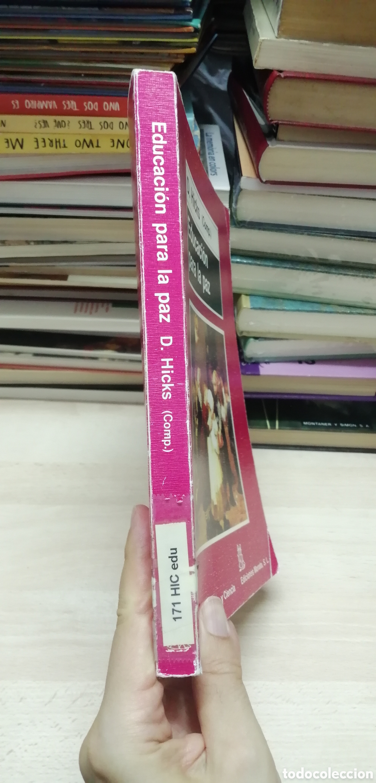 Libros de segunda mano: Educaci&oacute;n para la paz D. Hicks Ediciones Morata - Foto 3