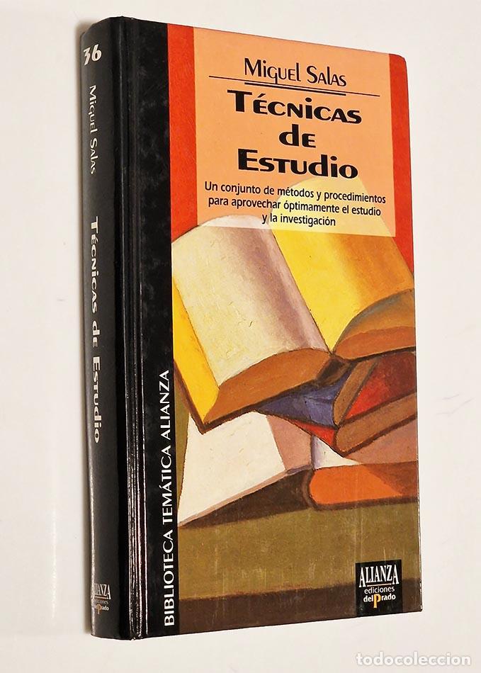 Libros de segunda mano: T&Eacute;CNICAS DE ESTUDIO - SALAS, MIGUEL - Foto 1