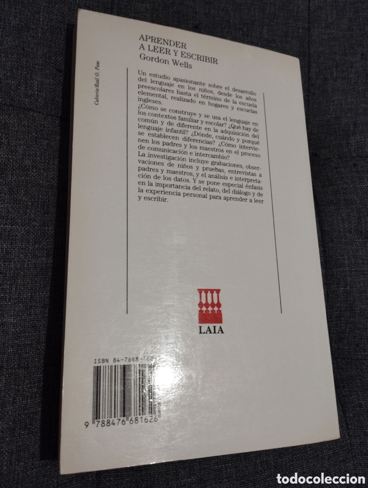 Libros de segunda mano: APRENDER A LEER Y ESCRIBIR (GORDON WELLS) - Foto 4