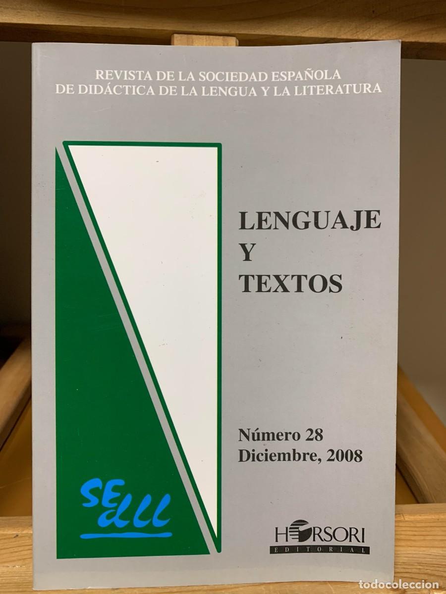 Libros de segunda mano: LENGUAJE Y TEXTOS n&ordm; 28 - Foto 1
