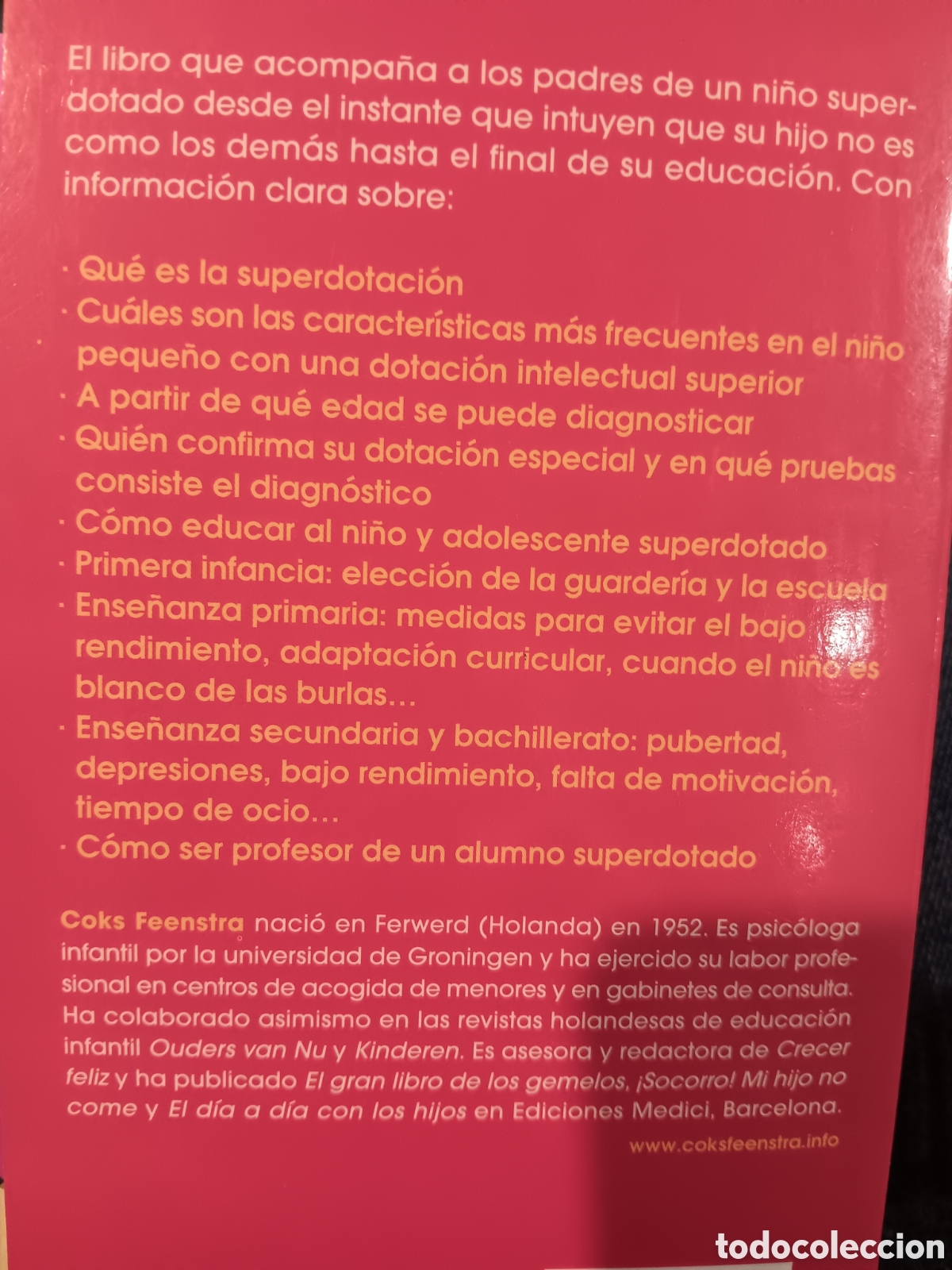 Libros de segunda mano: C. Feenstra. El ni&ntilde;o superdotado - Foto 2