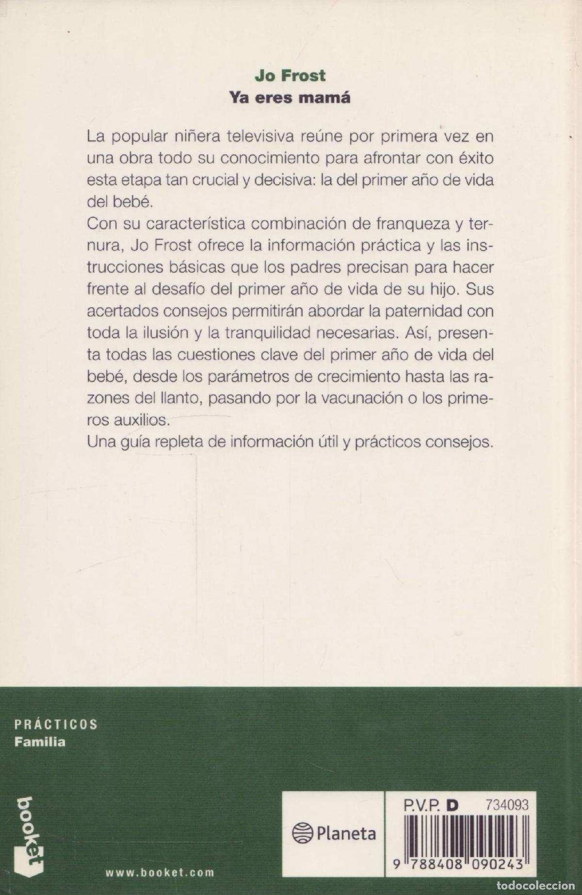 Libros de segunda mano: Ya eres mama - Frost, Jo - Foto 3