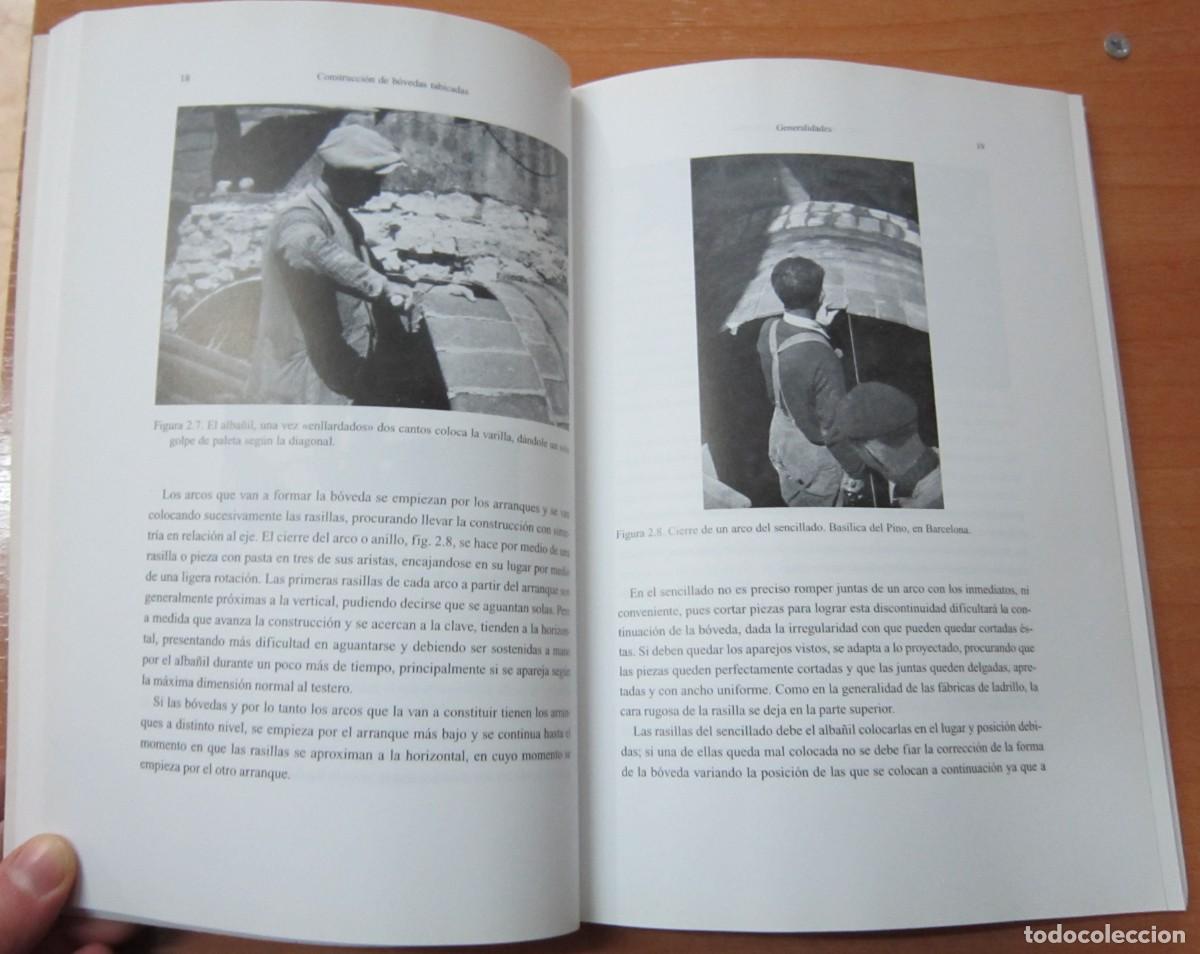 Libros de segunda mano: Construcci&oacute;n de b&oacute;vedas tabicadas, de &Aacute;ngel Tru&ntilde;o - Foto 3