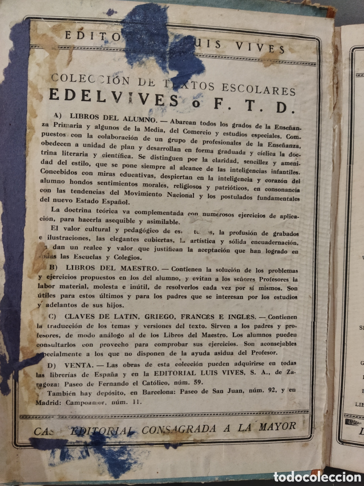 Libros de segunda mano: Lengua Latina Primer Curso - Foto 4