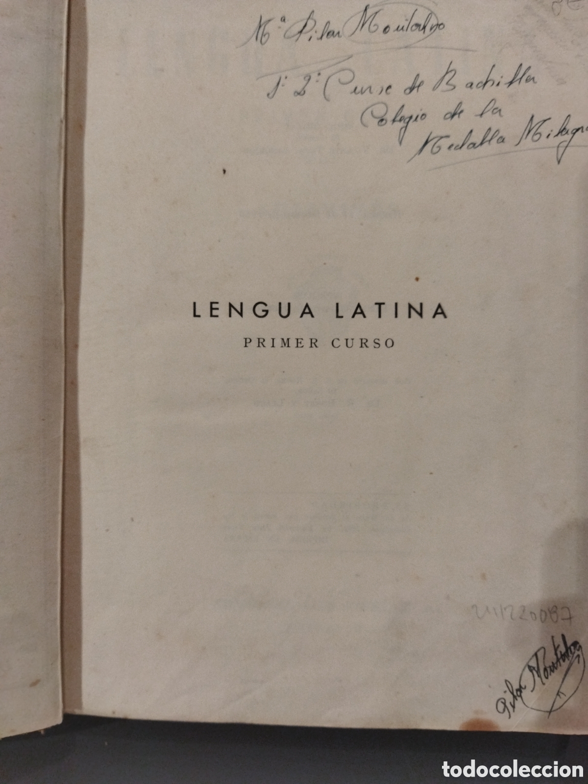 Libros de segunda mano: Lengua Latina Primer Curso - Foto 5