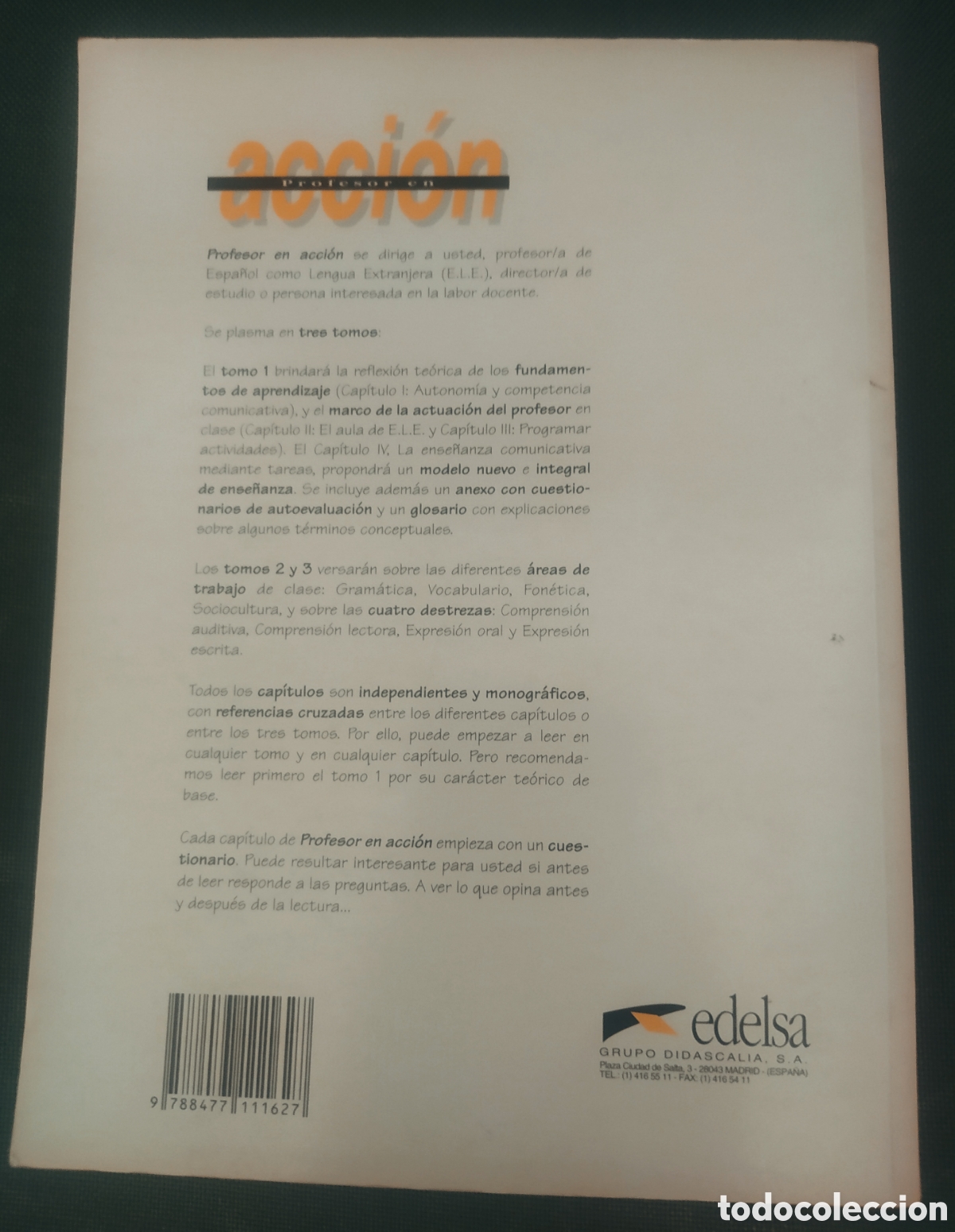 Libros de segunda mano: Profesor en acci&oacute;n 1 - Foto 2