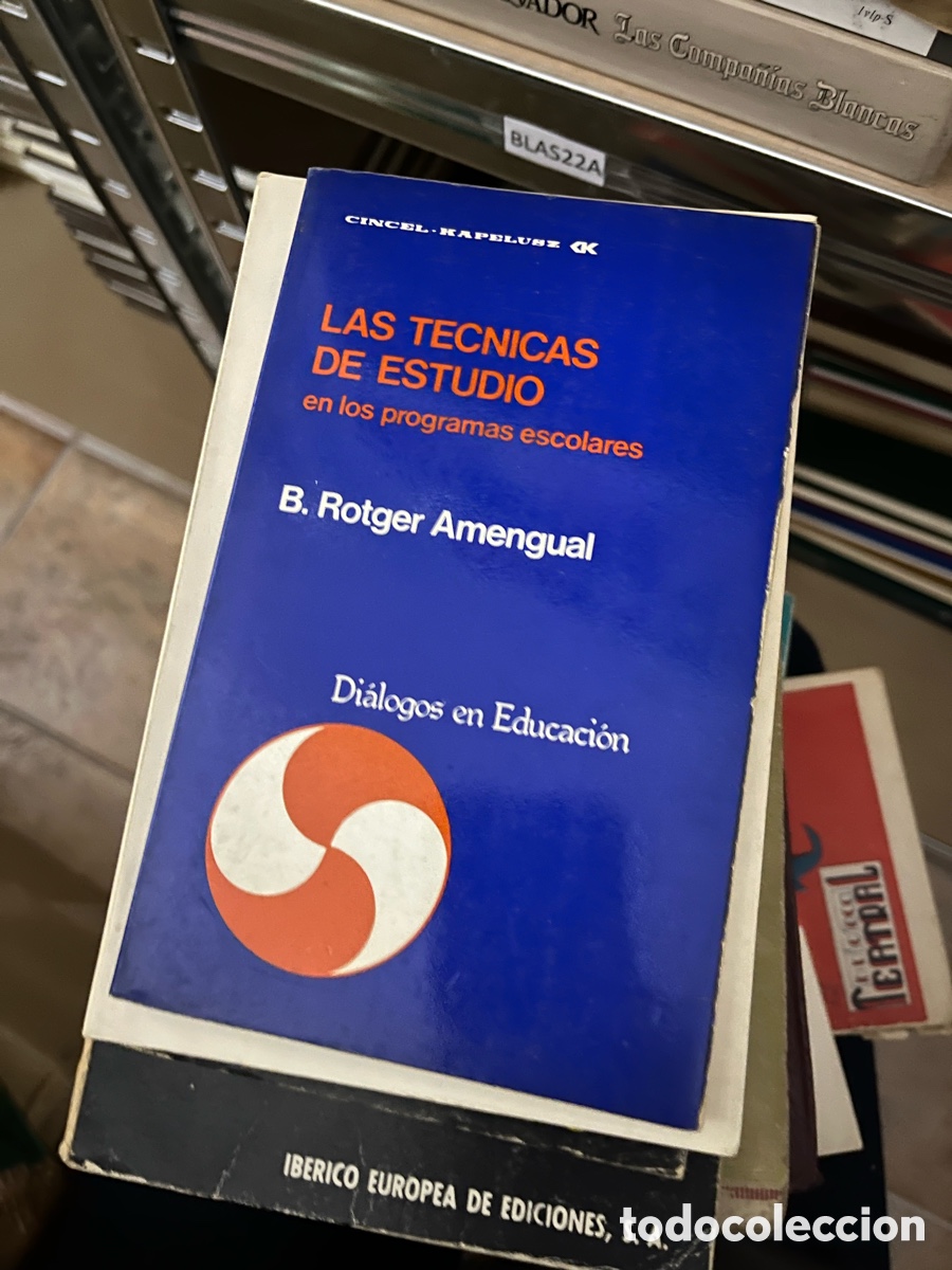 Libros de segunda mano: BLAS22A LAS TECNICAS DE ESTUDIO en los programas escolares B. Rotger Amengual - Foto 1