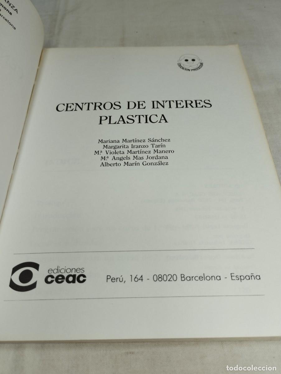 Libros de segunda mano: Centro de inter&eacute;s: Plastica. Editorial CEAC, 1986 - Foto 2