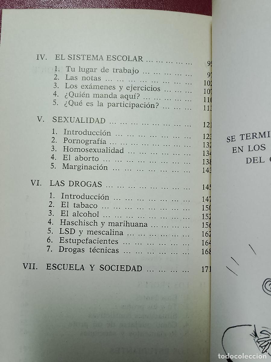 Libros de segunda mano: VV.AA.: El Libro Rojo del cole (1980) - Foto 4
