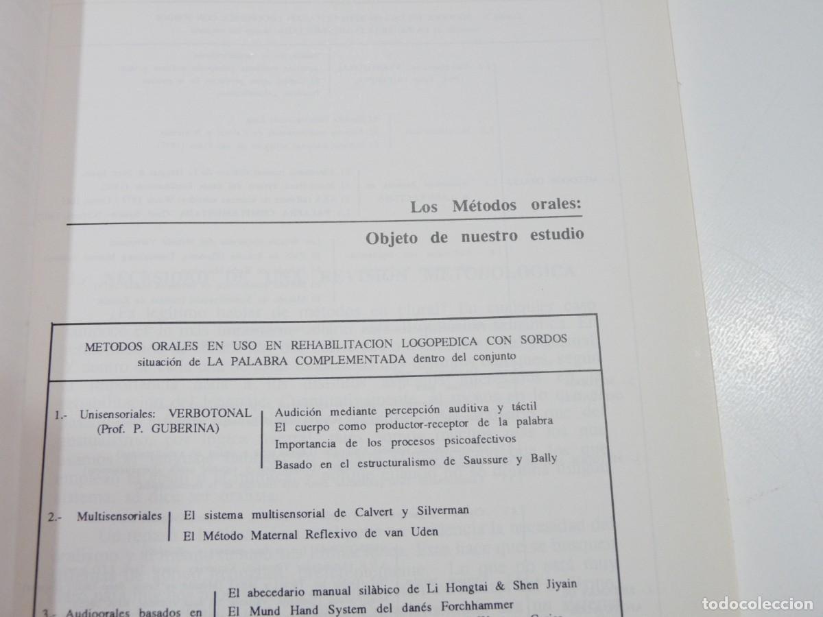 Libros de segunda mano: La palabra complementada (Cued Speech) Santiago Torres Monreal - Foto 4