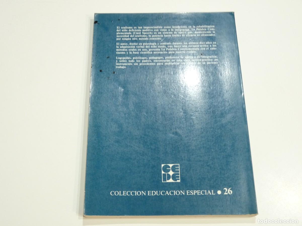 Libros de segunda mano: La palabra complementada (Cued Speech) Santiago Torres Monreal - Foto 6