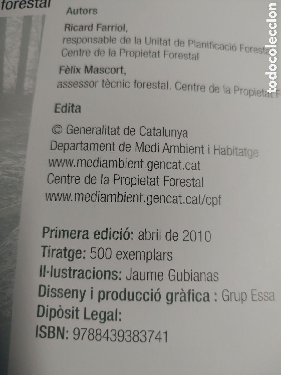 Libros de segunda mano: TERMINOLOGIA FORESTAL a&ntilde;o 2010 - Foto 2