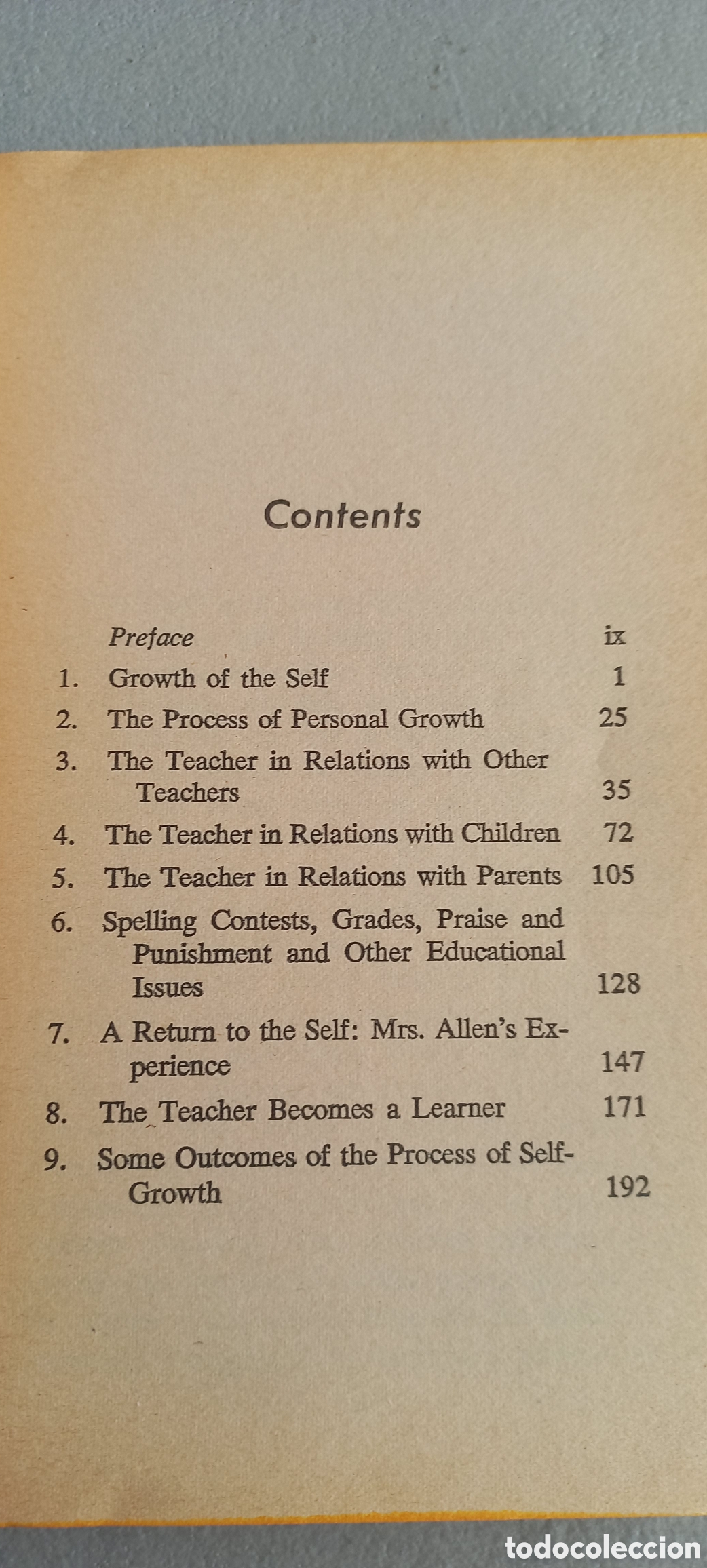 Libros de segunda mano: Teaching as Learning. Clark Moustakas en ingl&eacute;s - Foto 3