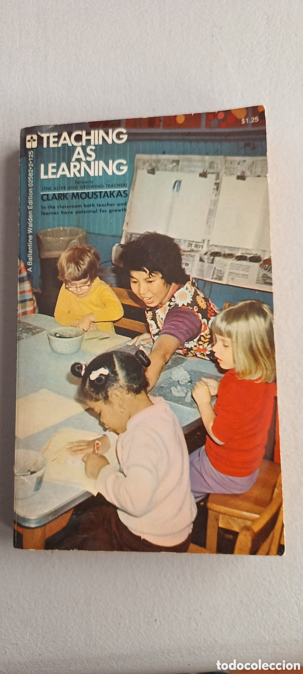 Libros de segunda mano: Teaching as Learning. Clark Moustakas en ingl&eacute;s - Foto 1